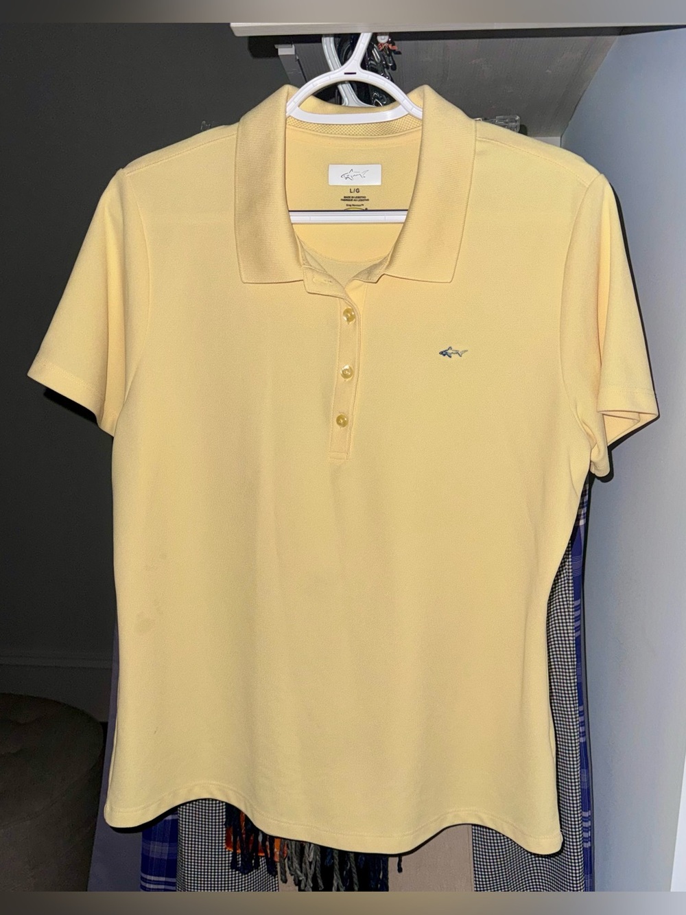 Greg Norman Yellow Women's Polo Shirt